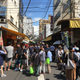 The outer market at Tsukiji.